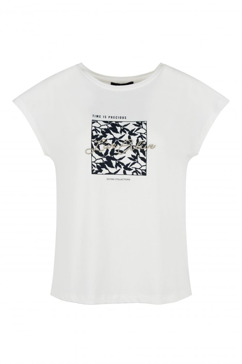 T-shirt Live Off White