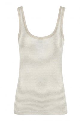 Top Lynn Beige Stripe
