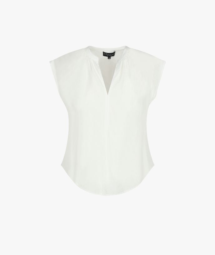 Top Marit Off White