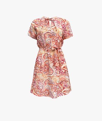 Dress Elisa Paisley Orange