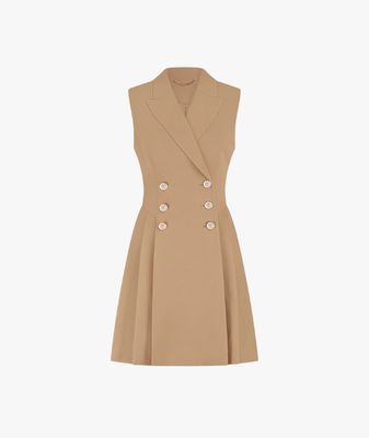 Loja Blazer Dress Bruin