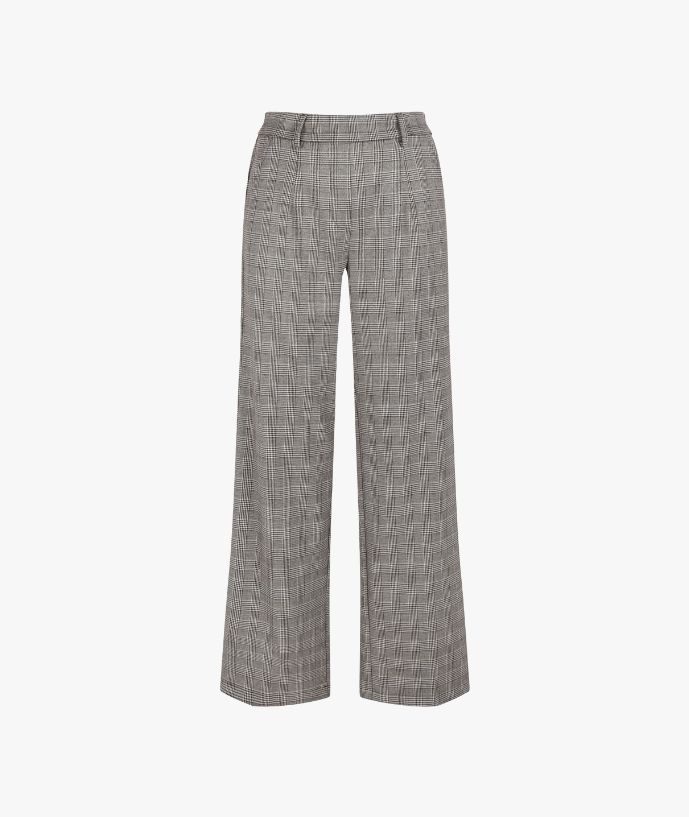 Trouser Iris Checkers Brown