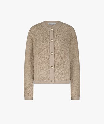 Knit Boucle Bruin