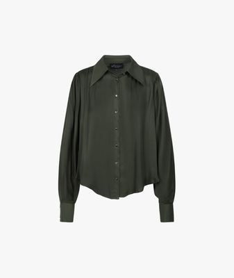 Blouse Charlotte Dark Green