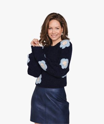 Rose Pullover navy