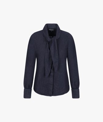 Blouse Danna Dark Blue Melange