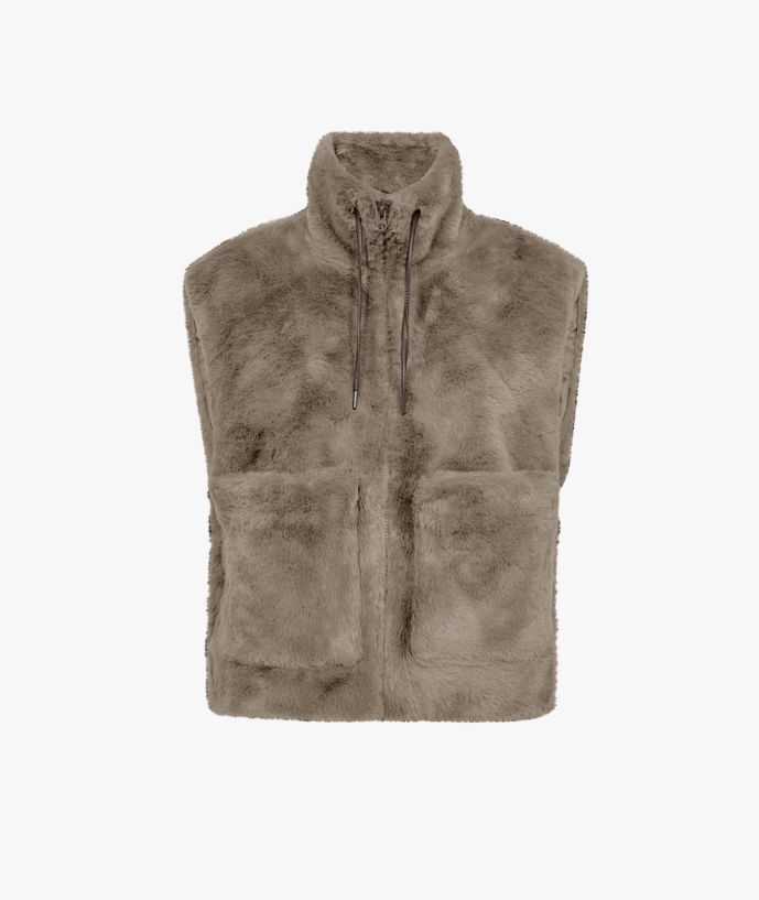 FQ Fony waistcoat Bruin