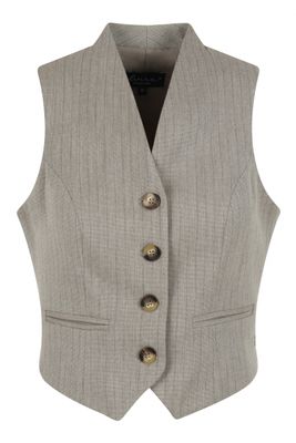 Gilet Miley Taupe Stripe