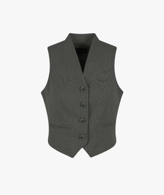 Gilet Miley Green Stripe