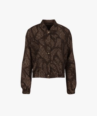 Bomber Fien Brown Marmer