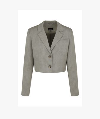 Blazer Claire Taupe Stripe