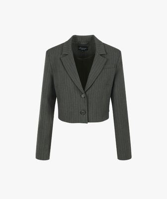 Blazer Claire Green Stripe