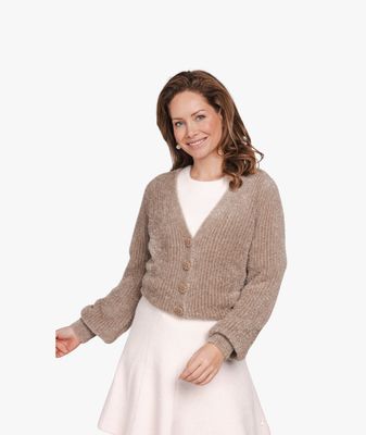 Liselot Cardigan taupe