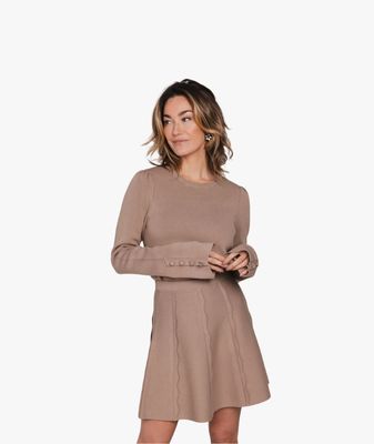 Danique Pullover taupe