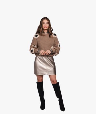 Rose Pullover taupe