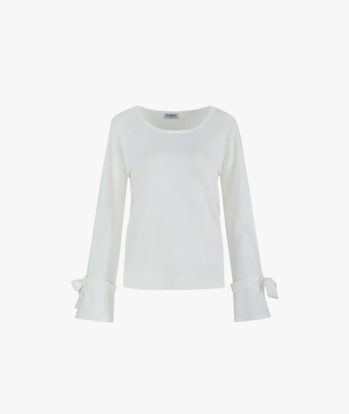 Quinty knit off white