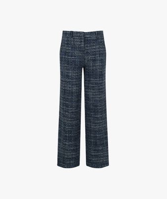 Trouser Romee Blue Bouclé