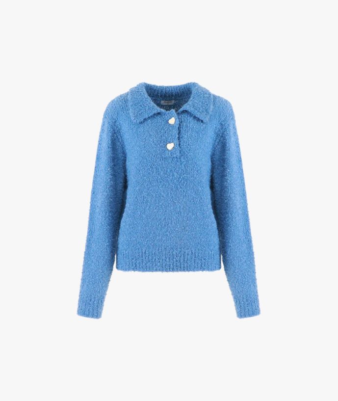 Zorina knit sweater Blue