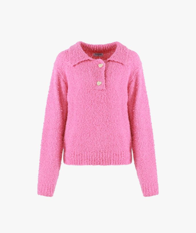 Zorina knit sweater roze