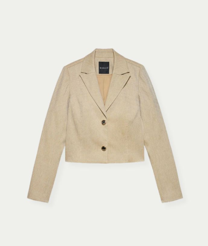 Olympia Jacket Pebble