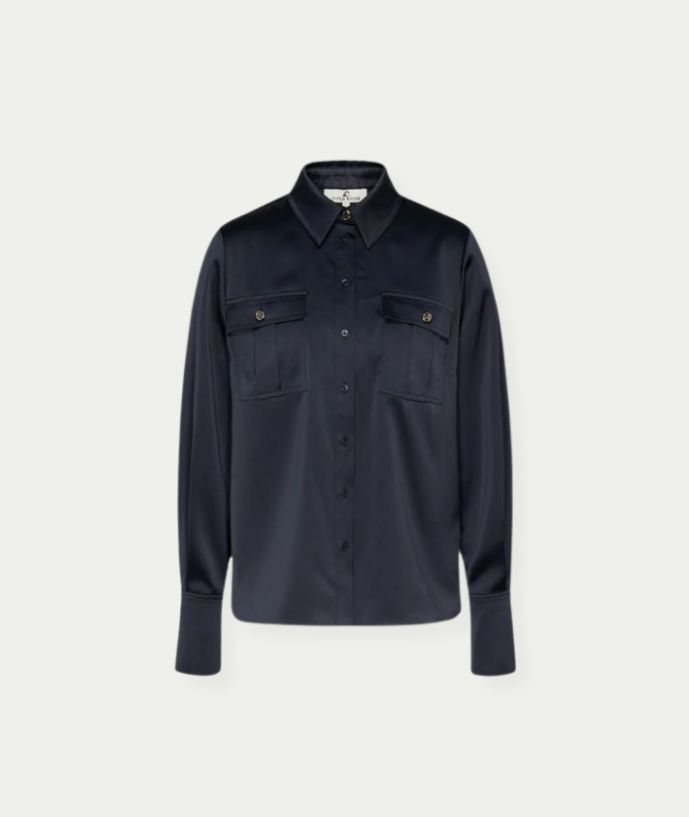 Lora Blouse Twilight Blue