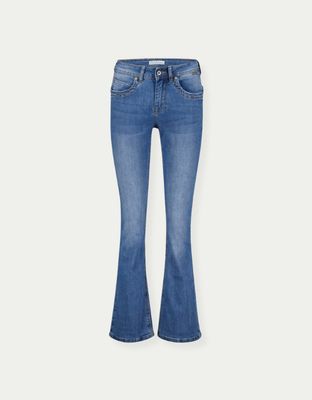 Babette mid stone denim