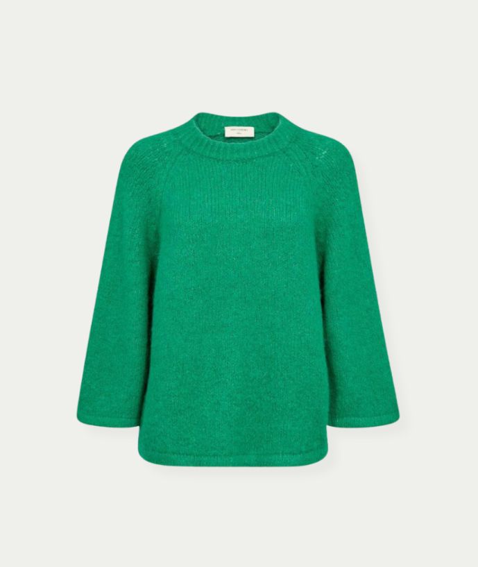 FQGRSLULU-PULLOVER Bright Green Melange
