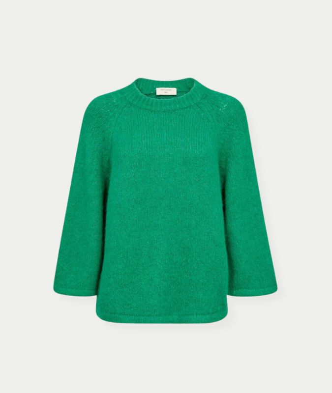 FQGRSLULU-PULLOVER Bright Green Melange