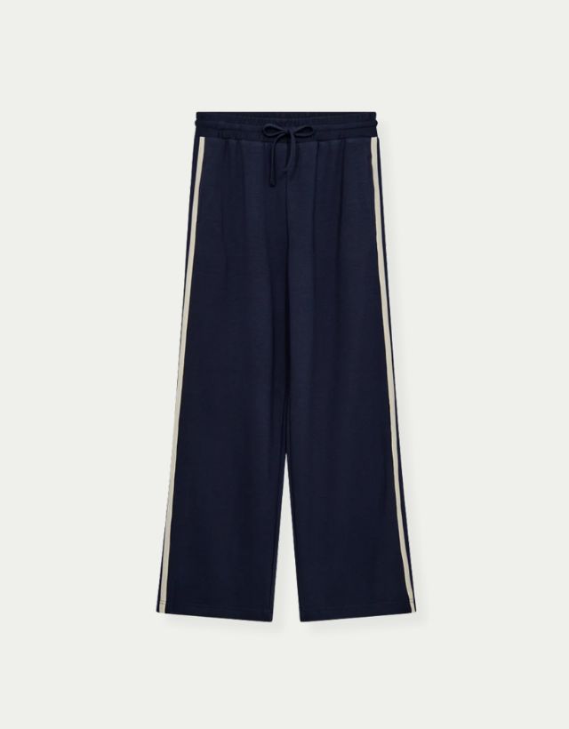 FQLUCINDA-PANTS Navy Blazer w. Star Off-white