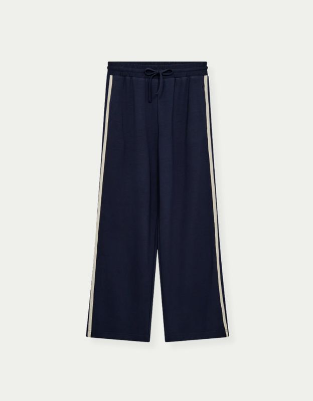 FQLUCINDA-PANTS Navy Blazer w. Star Off-white