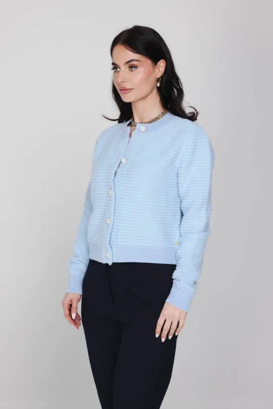 Cleo Cardigan lichtblauw