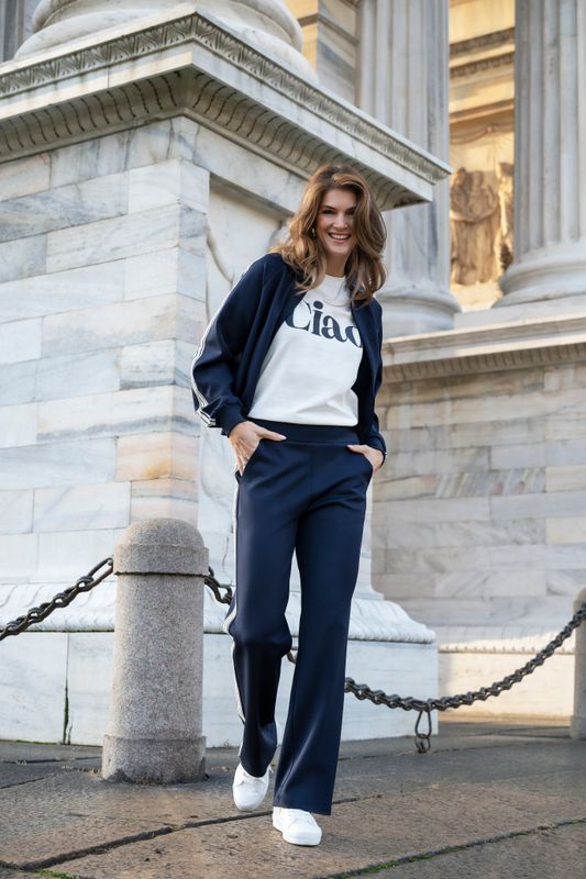 T-shirt Ciao Off White - Navy