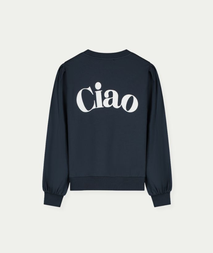Sweater Ciao Navy - Off White