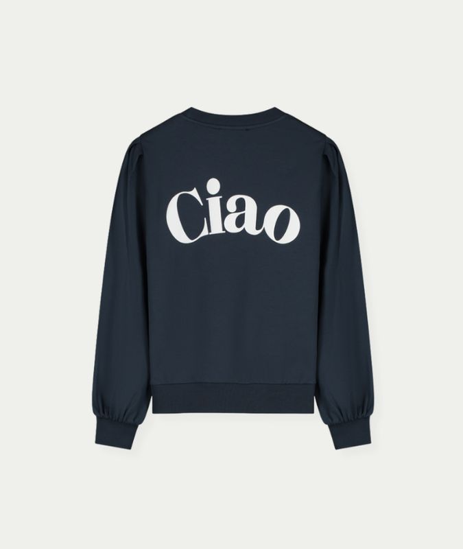 Sweater Ciao Navy - Off White