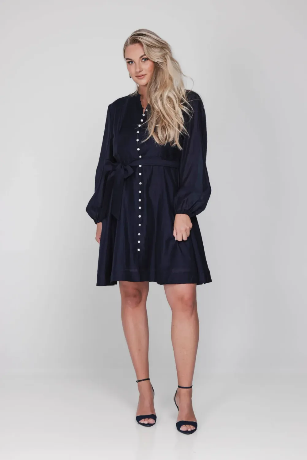 Linde Dress Midnight Blue