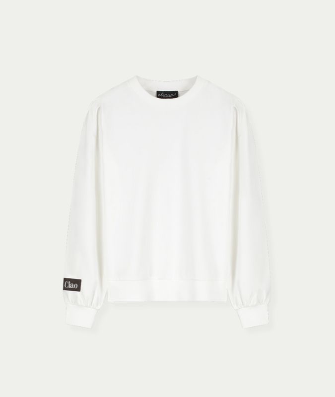 Sweater Ciao Off White - Navy