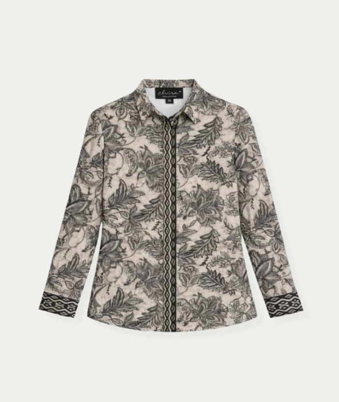 Blouse Carmen Botanic Flower