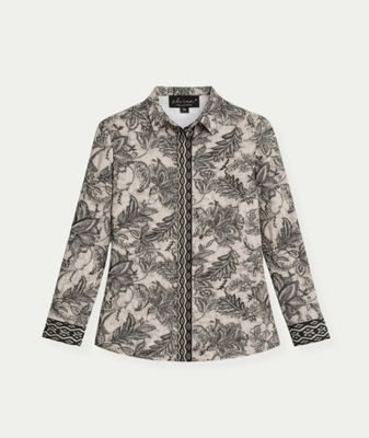 Blouse Carmen Botanic Flower