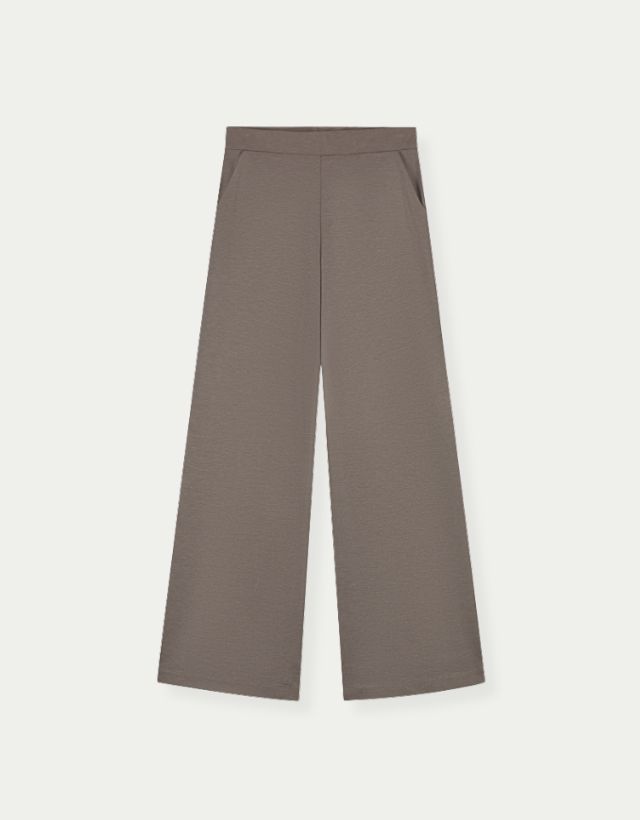 Trouser Izzy Taupe Melange