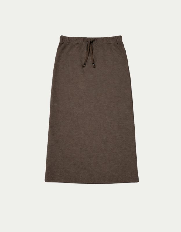 Skirt Izzy Taupe Melange