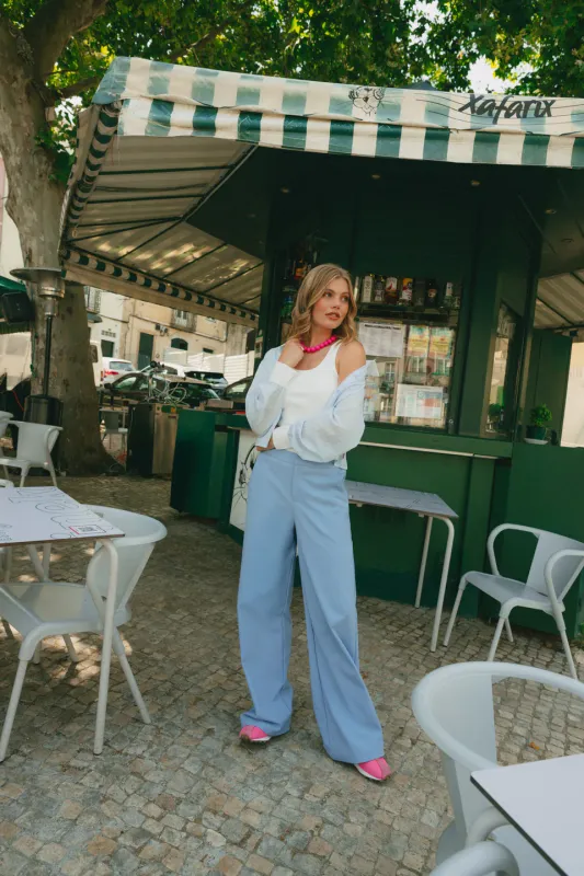 Maelle Blouse Light Blue