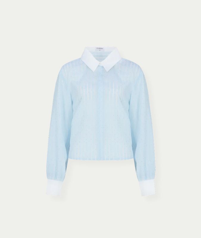 Maelle Blouse Light Blue