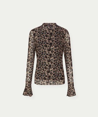 Zarah Top Nude Oat/Adriatic Blue