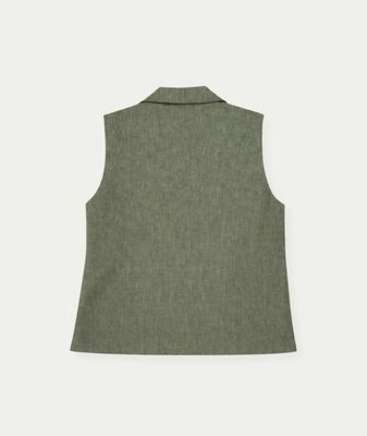 Gilet Zenzi Khaki Melange
