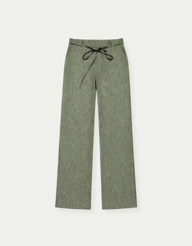 Trouser Zenzi Khaki Melange