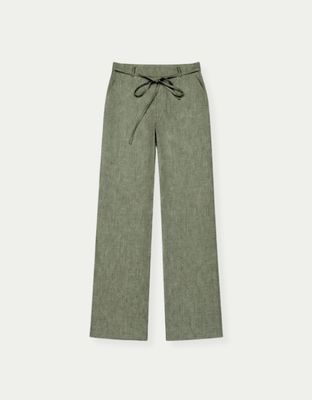 Trouser Zenzi Khaki Melange