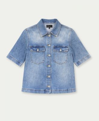 Top Demi Washed Denim