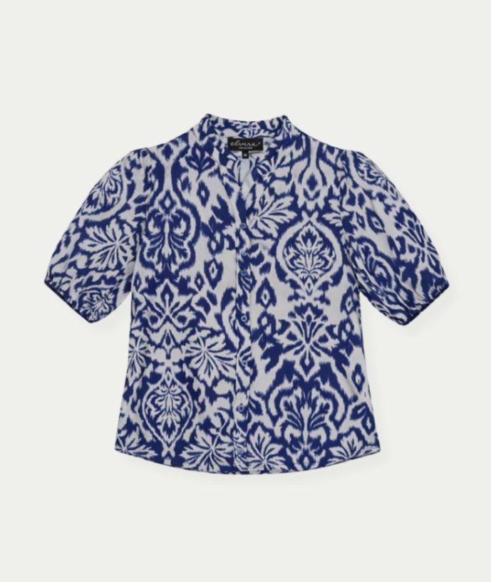 Blouse Amira Botanic Blue