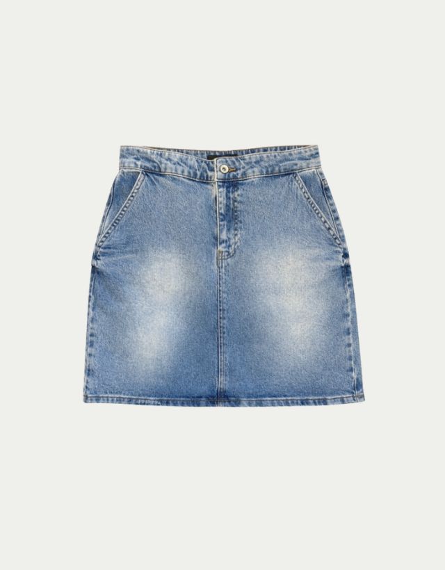 Skirt Demi Washed Denim