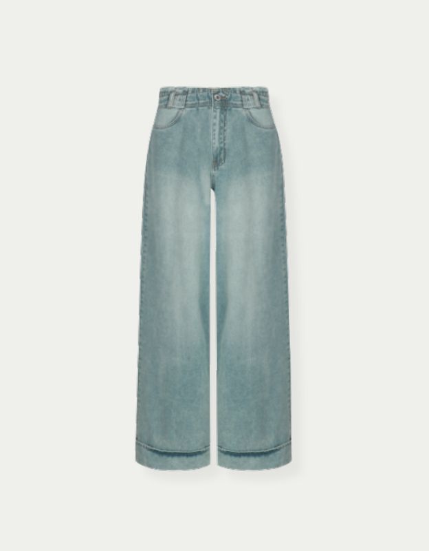 Sien pants Denim Green